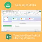 5a Template Excel Jadwal Meeting Otomatis dan Mudah Digunakan