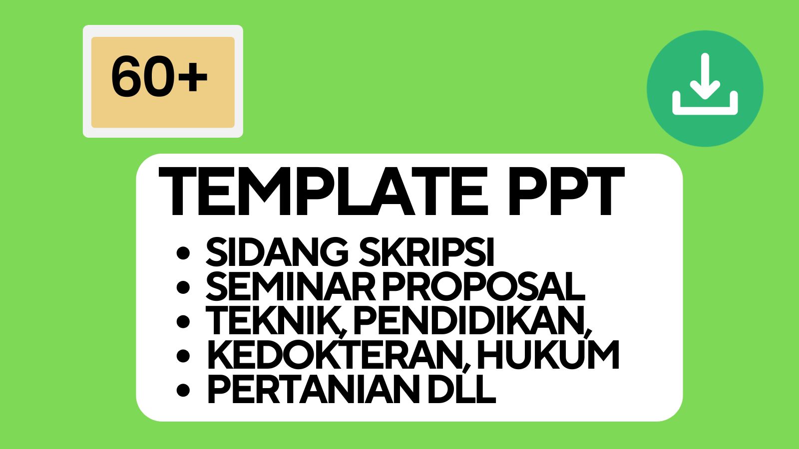 60 Template PowerPoint Full Animasi Keren untuk Presentasi Profesional 2