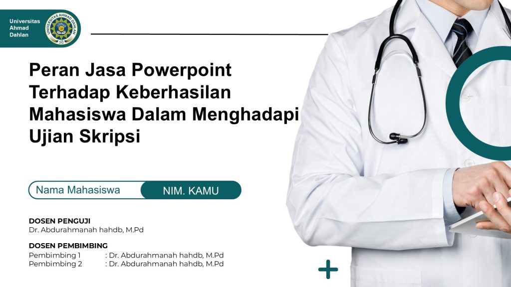 02 PPT Morph Ahmad Dahlan kesehatan dokter perawat bidan