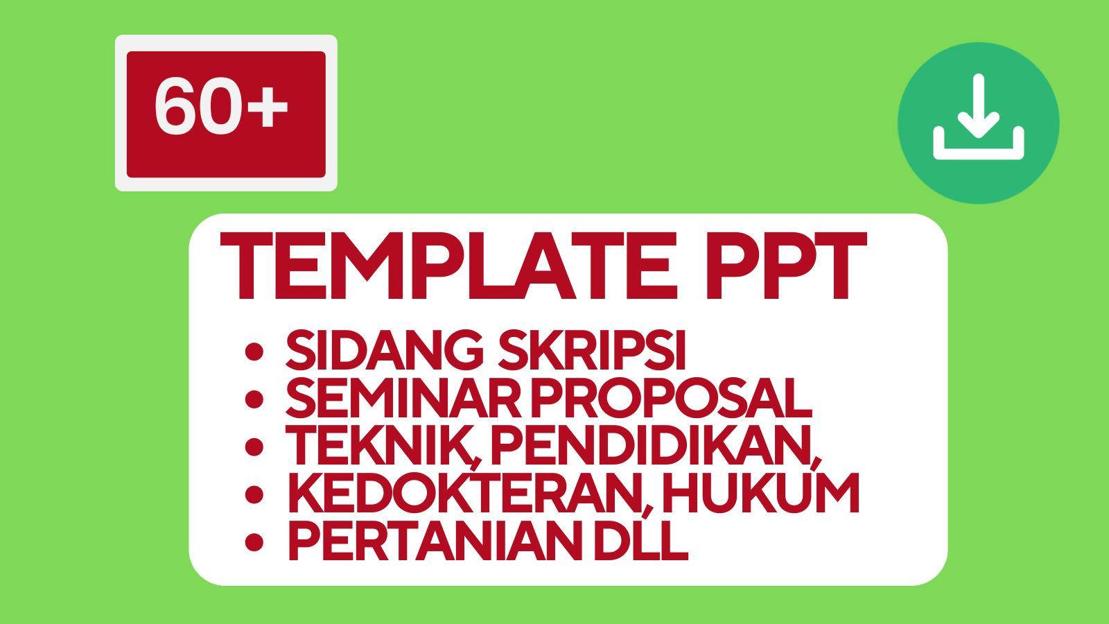 60 Puluhan Template PPT Sidang Skripsi dan Seminar Proposal Menarik 60 Puluhan Template PPT Sidang Skripsi dan Seminar Proposal Menarik
