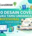 50 Desain Cover Buku Tamu Undangan Profesional Format CDR CorelDRAW
