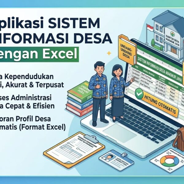 Aplikasi Sistem Informasi Desa dengan Excel