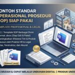 Contoh Standar Operasional Perusahaan (SOP) Siap Pakai
