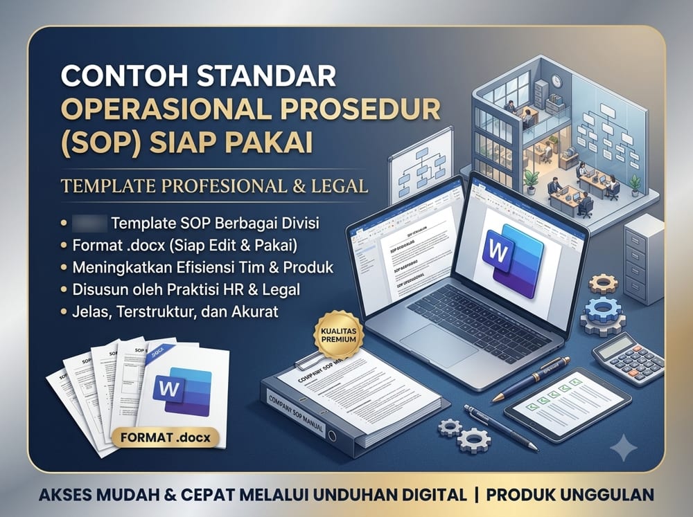 Contoh Standar Operasional Perusahaan (SOP) Siap Pakai