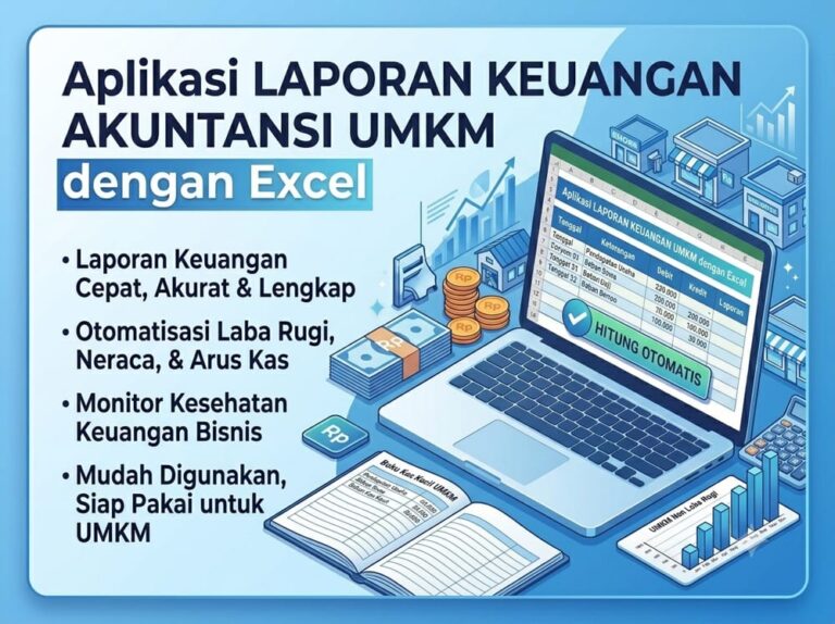 Laporan Keuangan Akuntansi UMKM dengan Excel