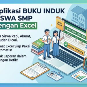 Template Aplikasi Buku Induk Siswa SMP dengan Excel