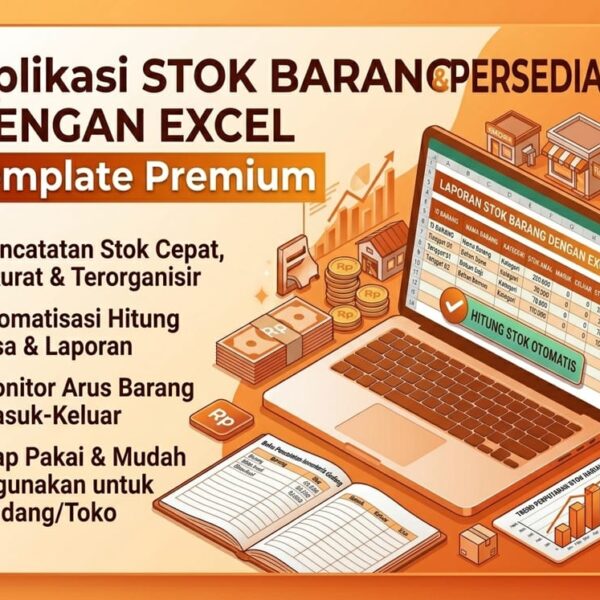 Template Aplikasi Stok Barang dengan Excel