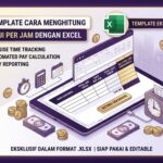 Template Cara Menghitung Gaji Per Jam dengan Excel