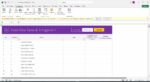 3 laporan tunggakan Aplikasi Pembayaran SPP Sekolah dengan Excel
