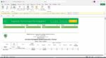 6 laporan penerimaan Aplikasi Pembayaran SPP Sekolah dengan Excel