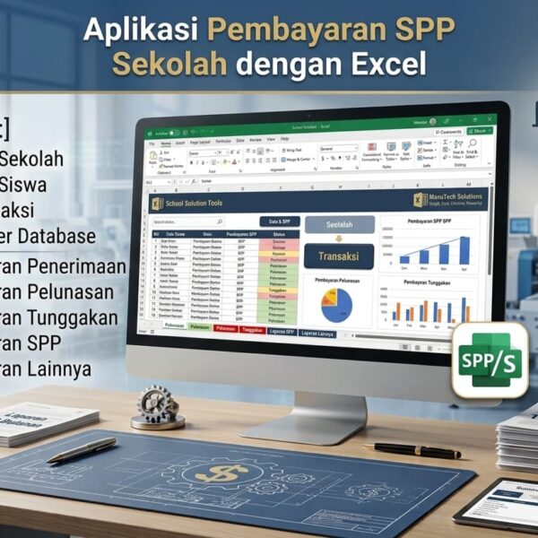 Aplikasi Pembayaran SPP Sekolah dengan Excel